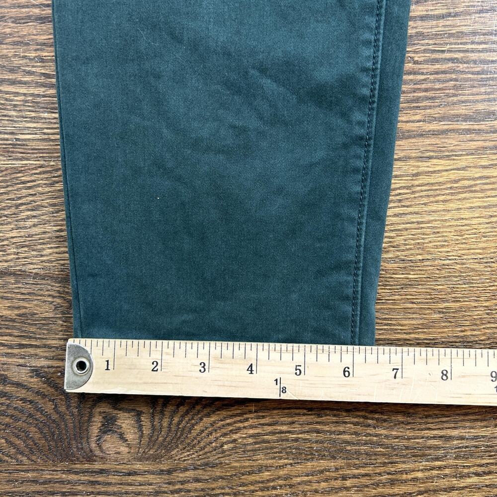 True Religion Pants Mens 30 Green Logan Relaxed Taper Chino Stretch Casual - Picture 10 of 12